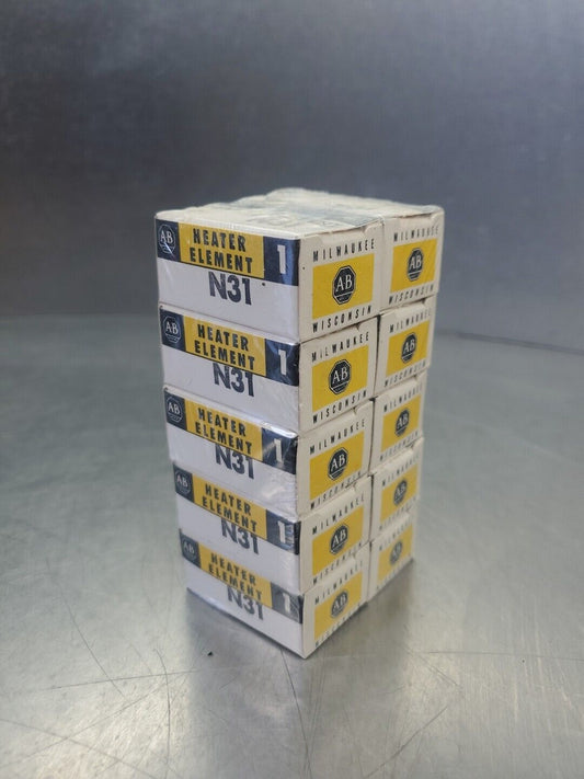 Allen Bradley Type N31 Thermal Overload Heater Element - Lot of 10.        4D-43