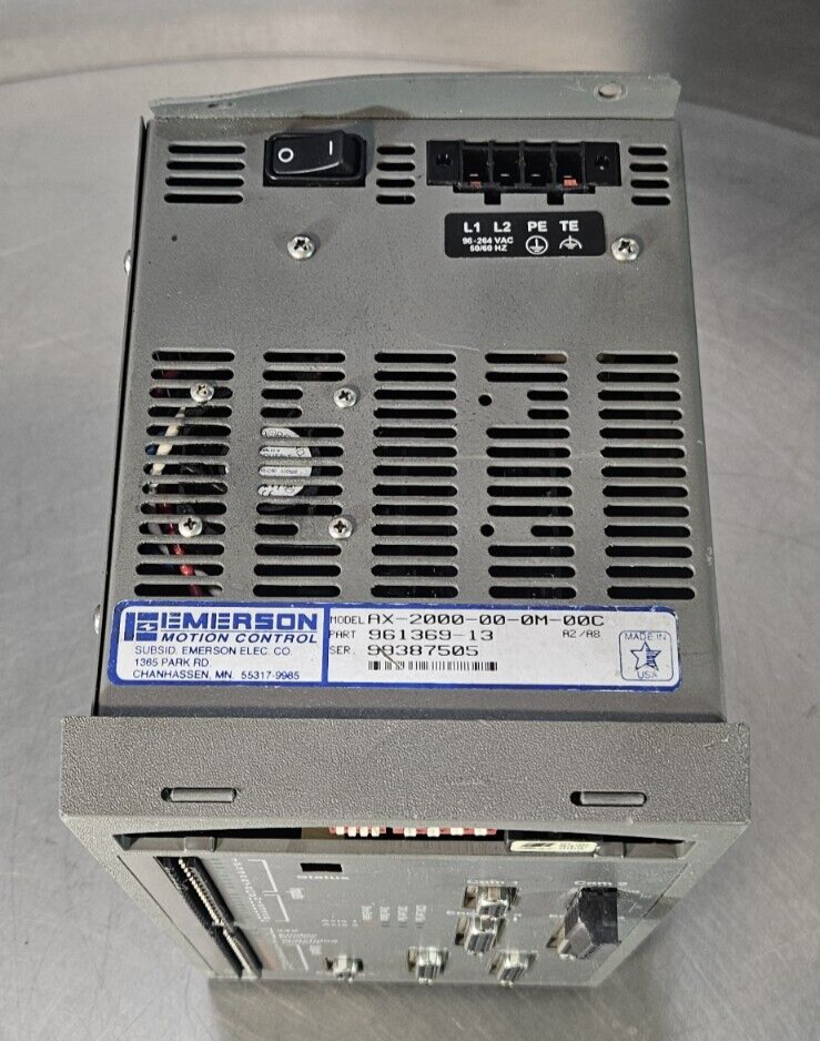 EMERSON AX-2000-00-0M-00C Servo Drive                                   (BIN652)