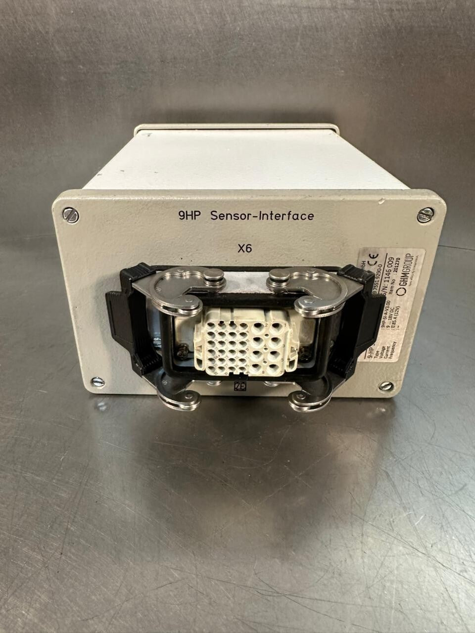 Imtron 9HP Sensor Interface  9HP-SI-A-V3.00   9/18VDC 12V 0.85A  (7.5.2)