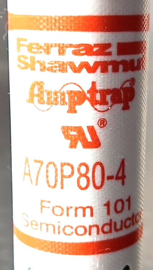 Ferraz Shawmut А70P80-4 Semiconductor Fuse                               Loc4D28