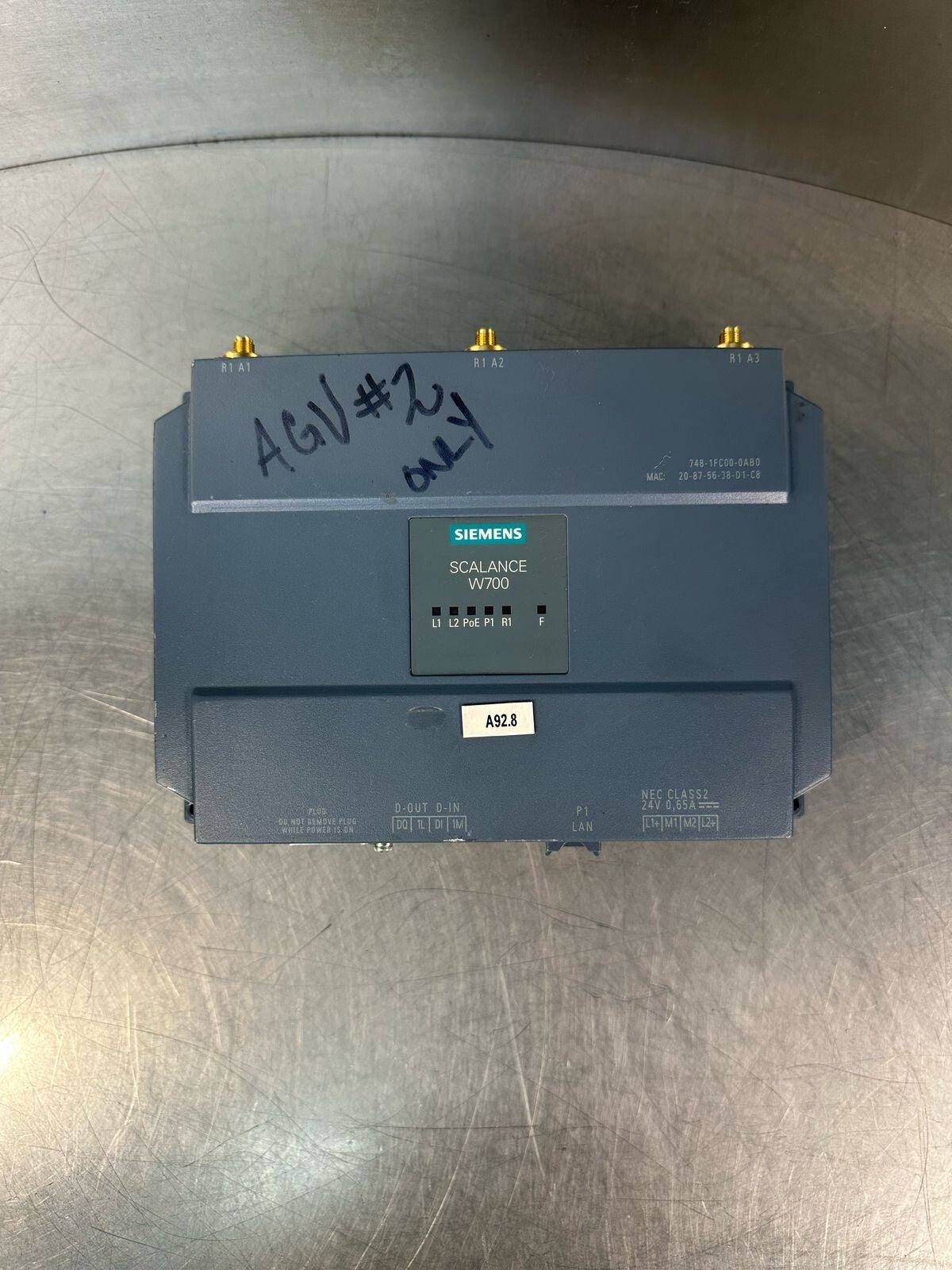 Siemens Scalance W748-1 RJ45 6GK5748-1FC00-0AB0 SIMATIC IWLAN (6.4.1)