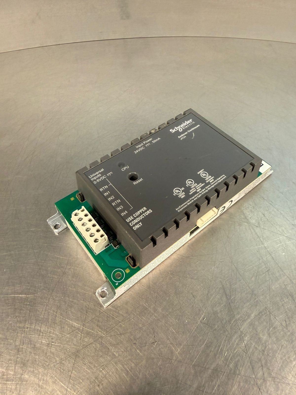 Schneider Electric XPUI4 Input power 24Vdc 50ma Andover Continuum (4.1.4)