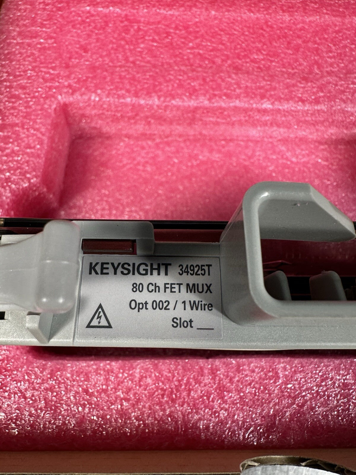 HP-Agilent-Keysight 34925T Terminal block/ 34925A 40/80-channel (BIN-7.5.1)