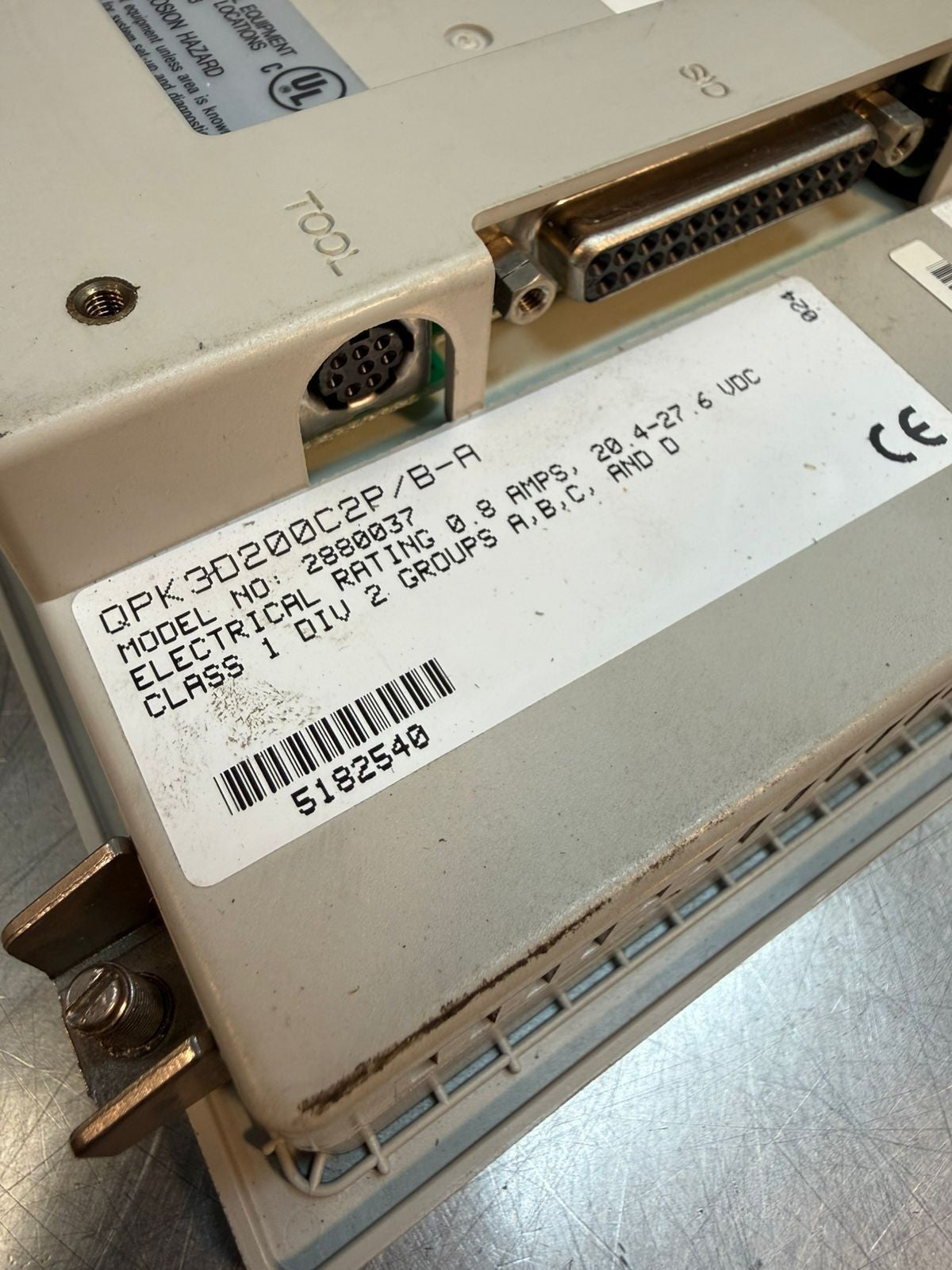 Total Control Quickpanel QPK3D200C2P B-A Touch Screen Panel 2880037 (7.2.1)