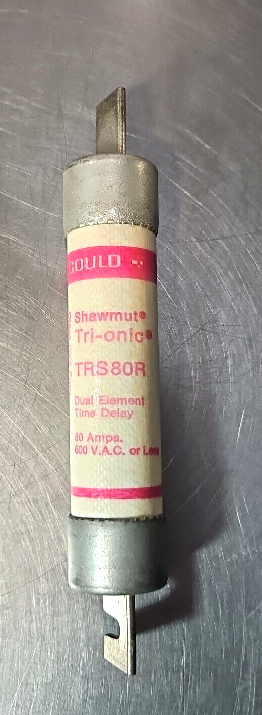 Gould shawmut TRS80R Time Delay Fuse                                     Loc4D31