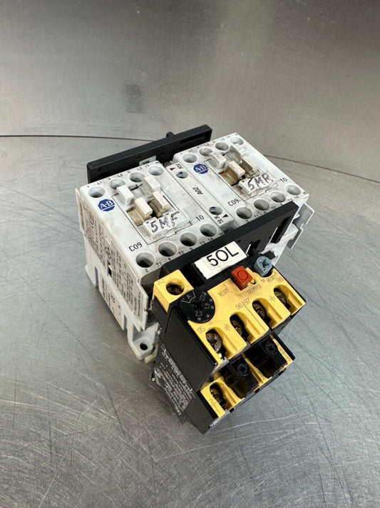 Allen Bradley 100-C09*10 w/ 104-C09D22 w/ 193-BSB-22 (4D-29)