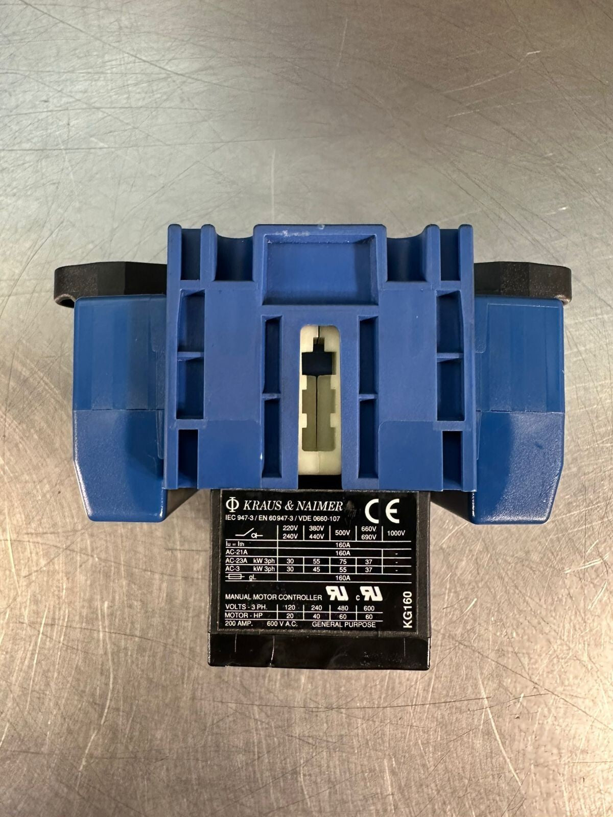 Kraus Naimer KG160  200 Amp 600Vac General Purpose               (6.3.2)