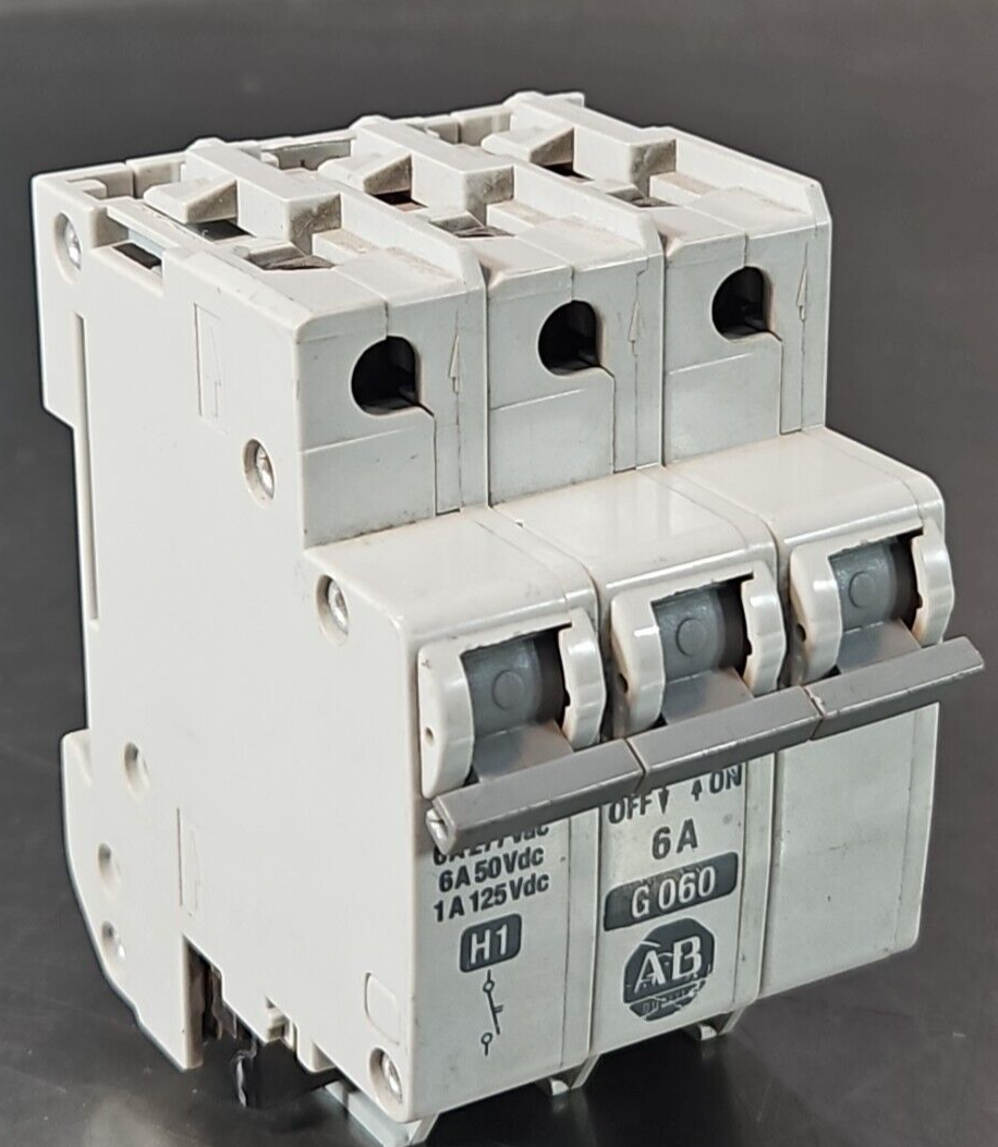 Allen-Bradley 1492-CB2 G 060 Series A H1 Circuit Breaker 6A              loc4B10