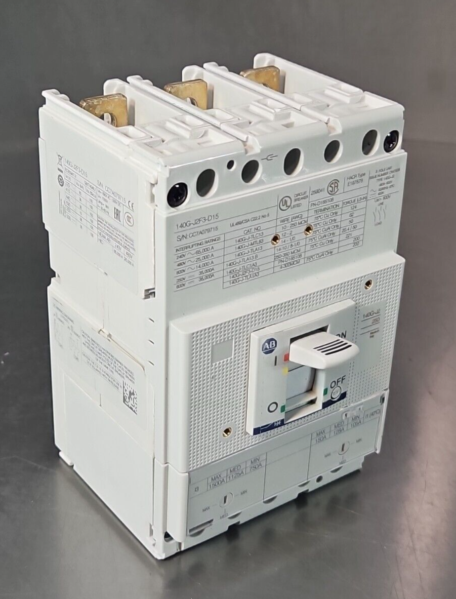 Allen Bradley Bulletin 140G Ser A (Circuit Breaker 140G-J2F3-G15)        Loc4D34
