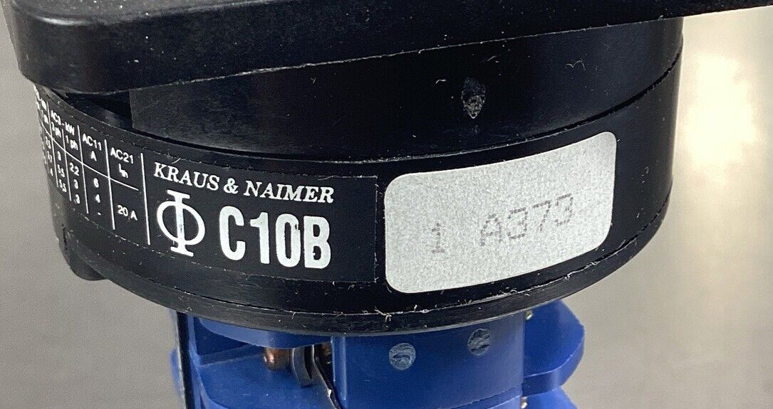 Kraus & Naimer  C10B A373-600  Selector Switch        4D-27