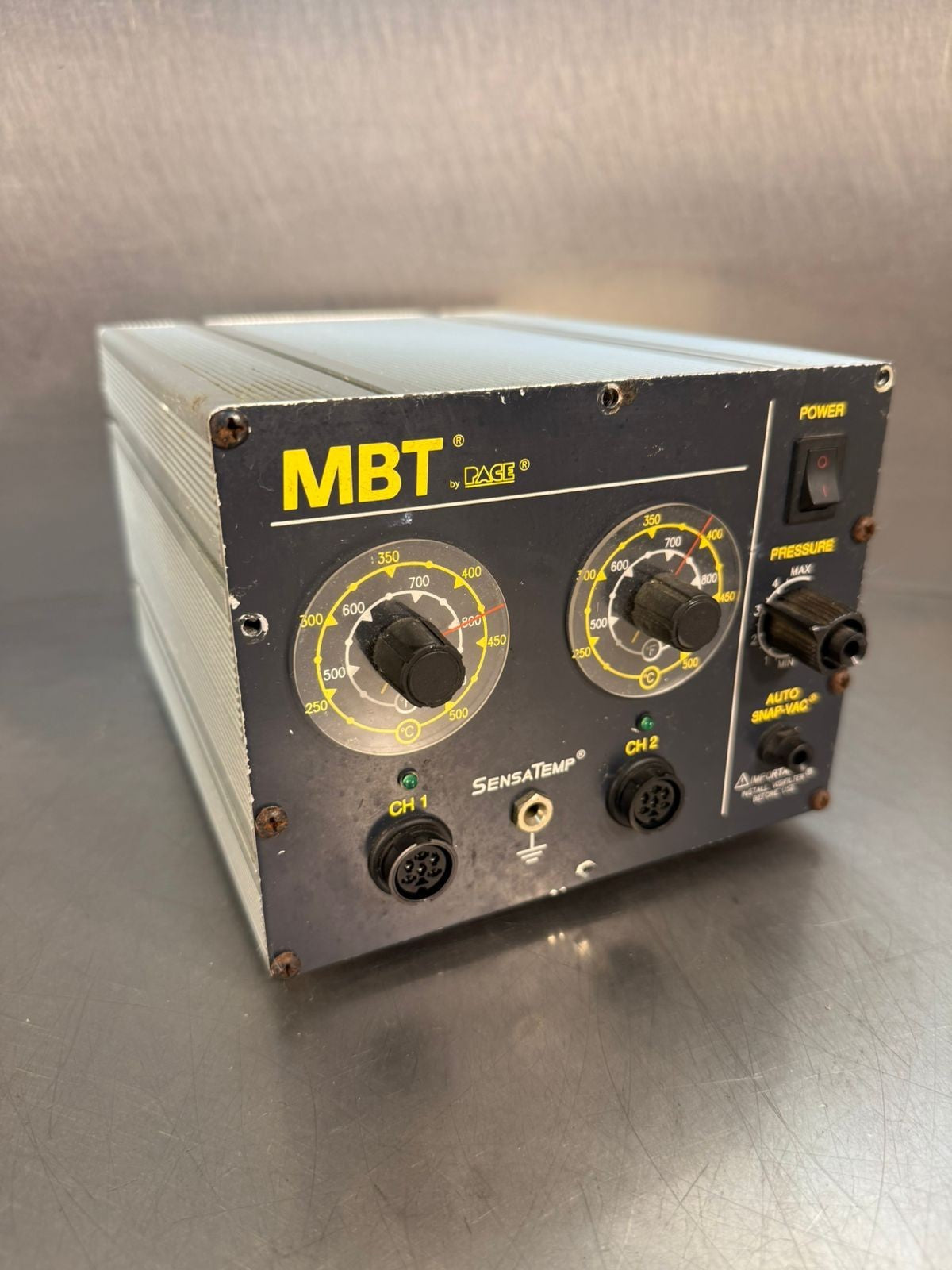 Pace Mbt PPS-80A SensaTemp 7008-0209-01 Sr-3 Safety Rating         (8.3.6)
