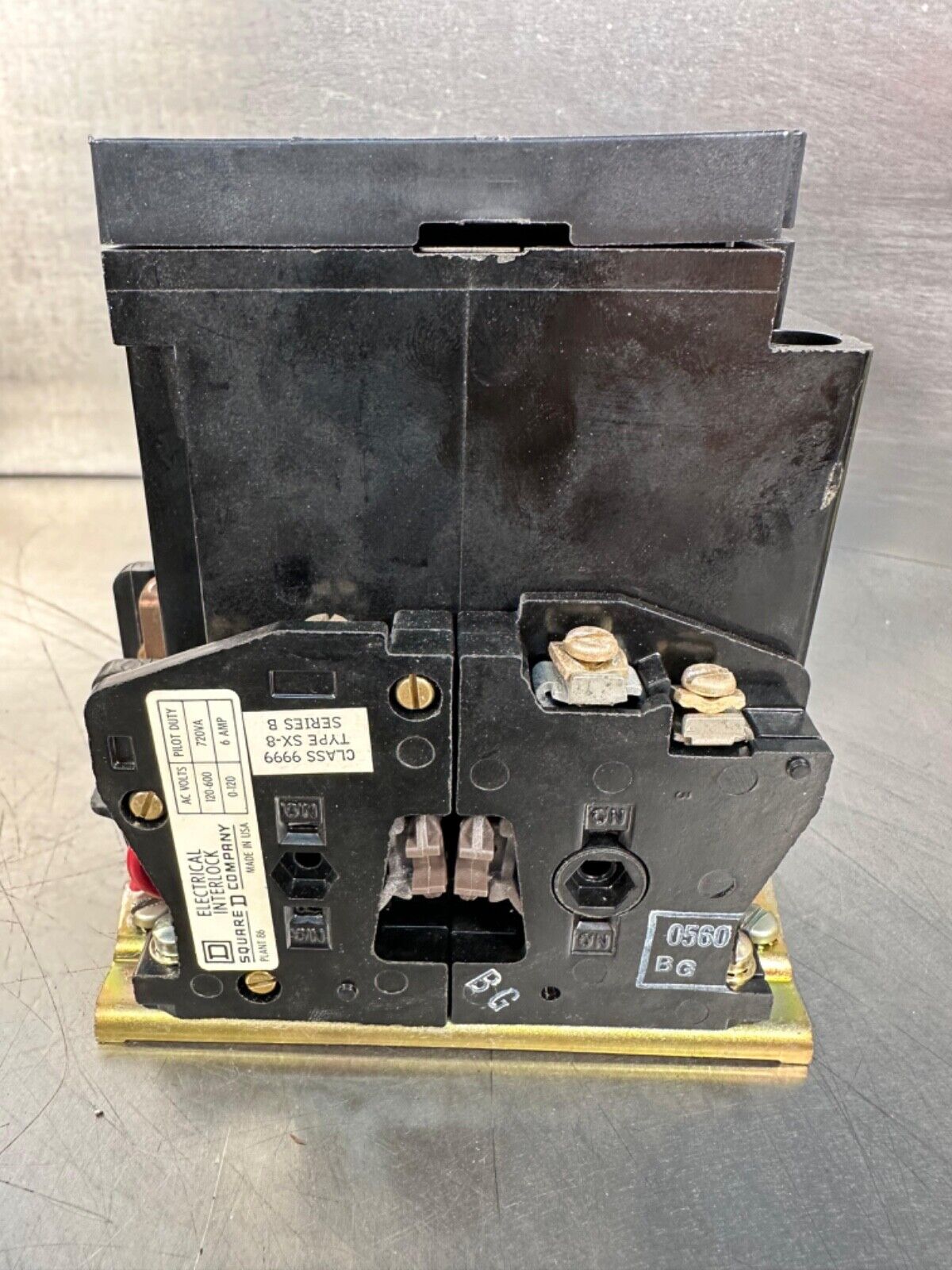 Square D 8502-SD02 Nema Size 2 Starter 600V 3Ph (4b-30)