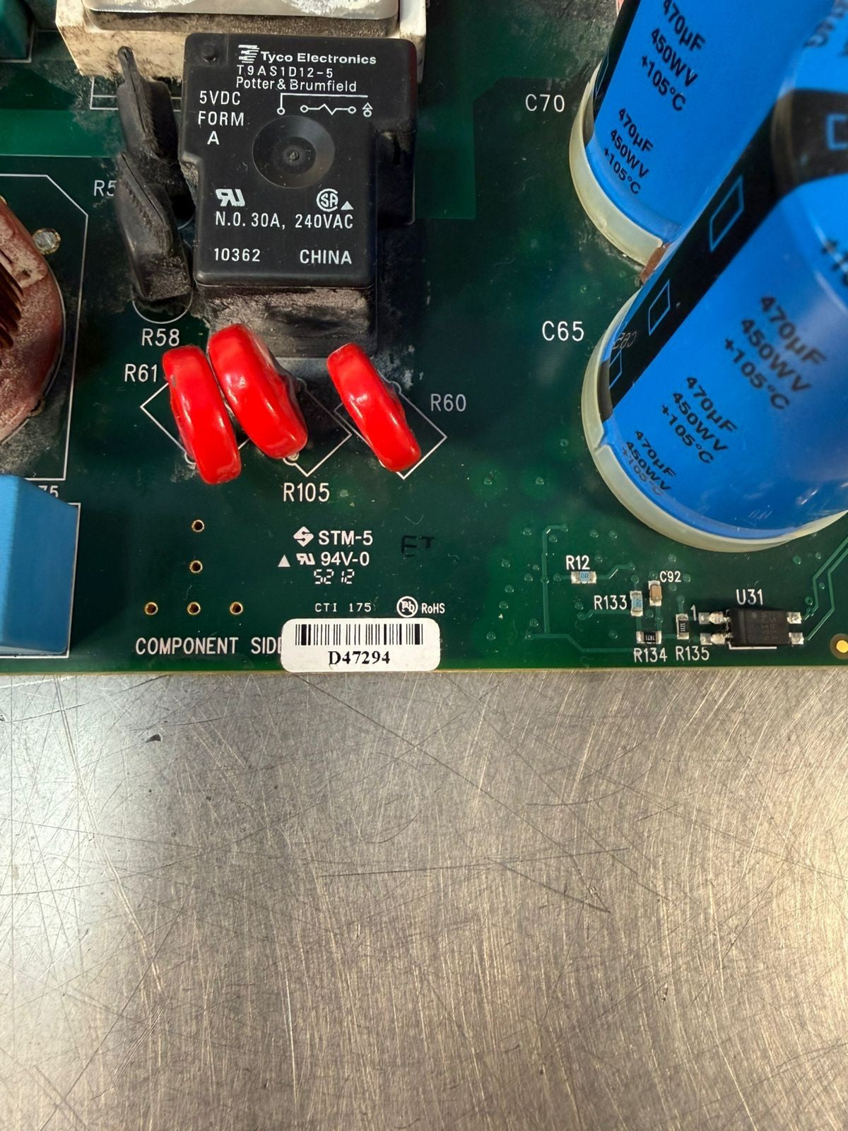Kollmorgen 155-254000-02 AKD Control Board Kollmorgen board D47294 Stm-5 (2.1.5)