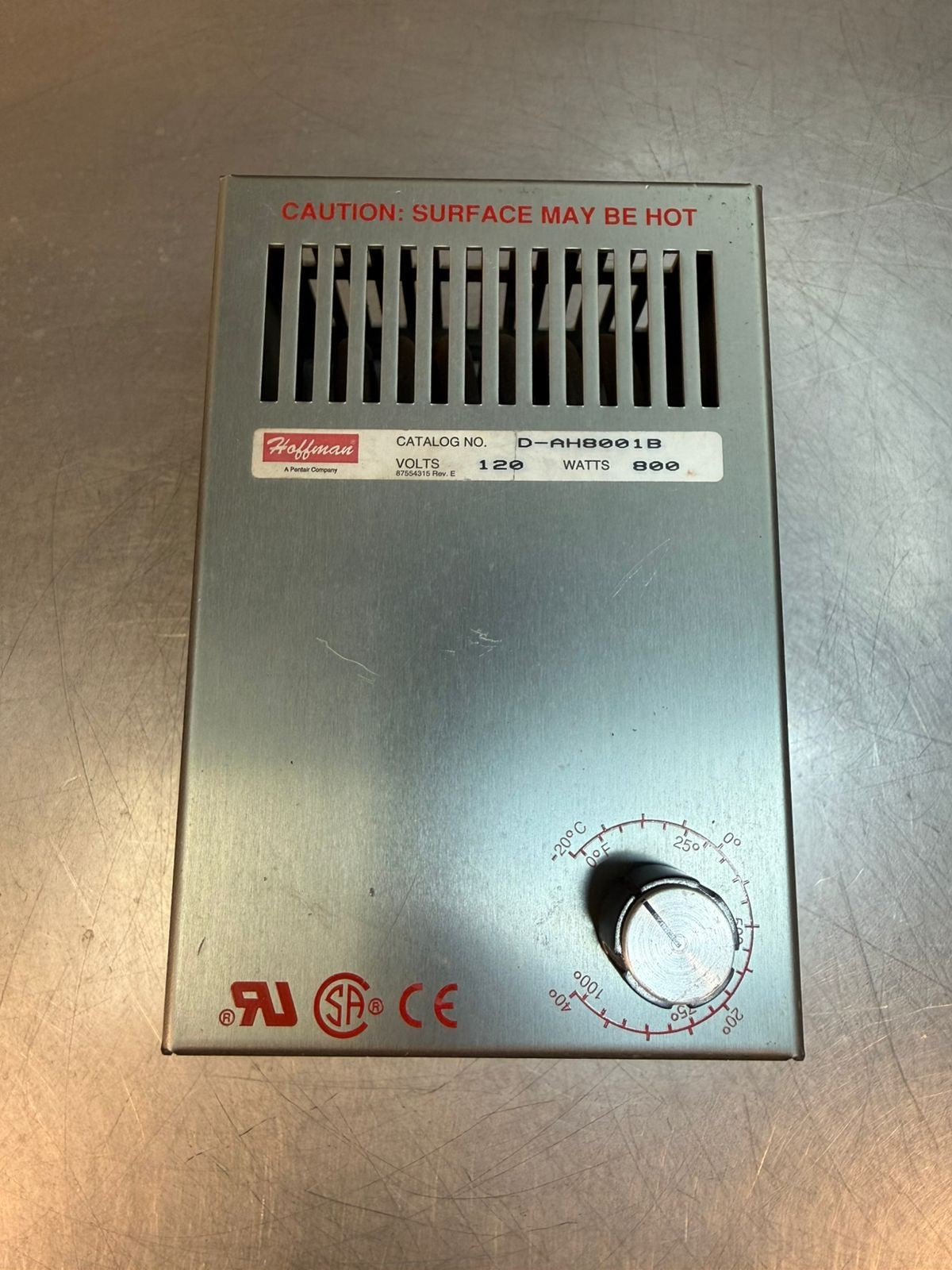 Hoffman D-AH8001B 120V 800Watts                  (7.5.1)