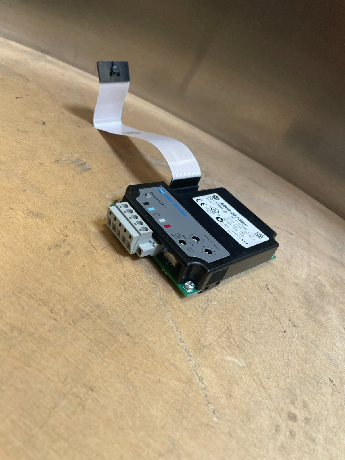 Allen-Bradley 20-COMM-D Black & Gray Network Device Adapter with Cable