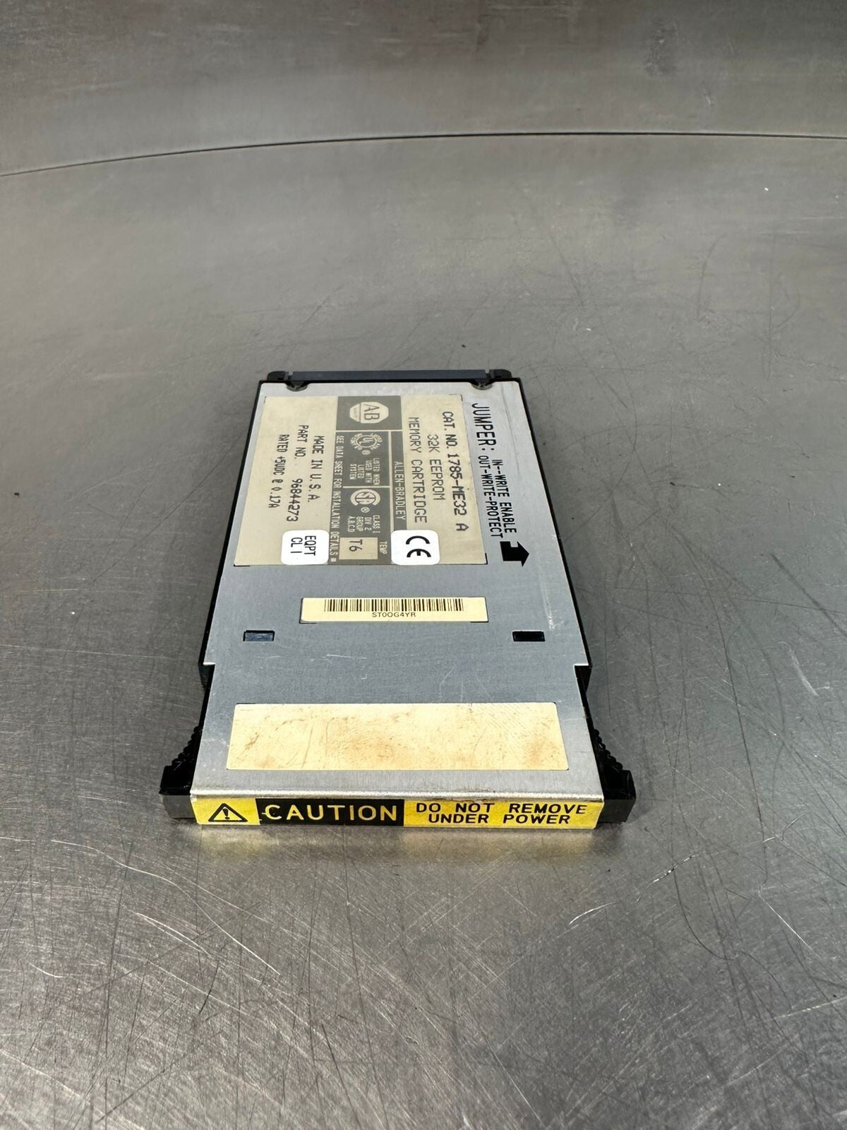 1785-ME32 /A Allen Bradley 32K EEPROM Memory Cartridge  96844273    (7.3.4)
