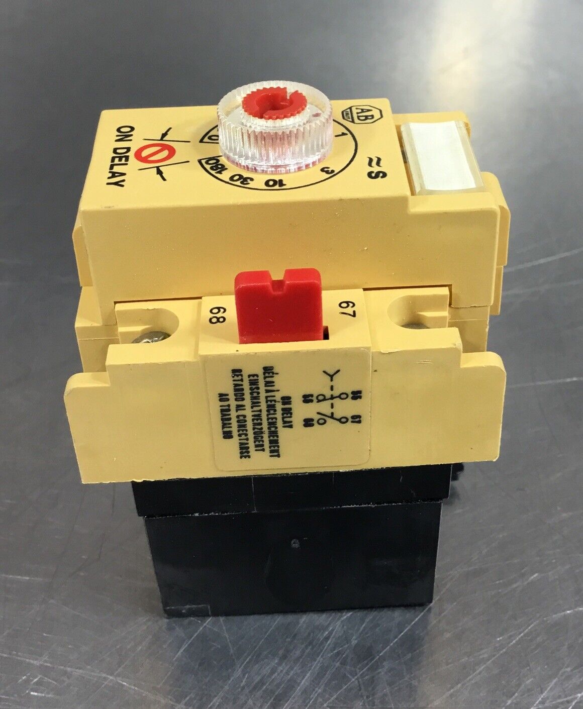 ALLEN BRADLEY  196-FTA  SERIES B TIMER        4C-19