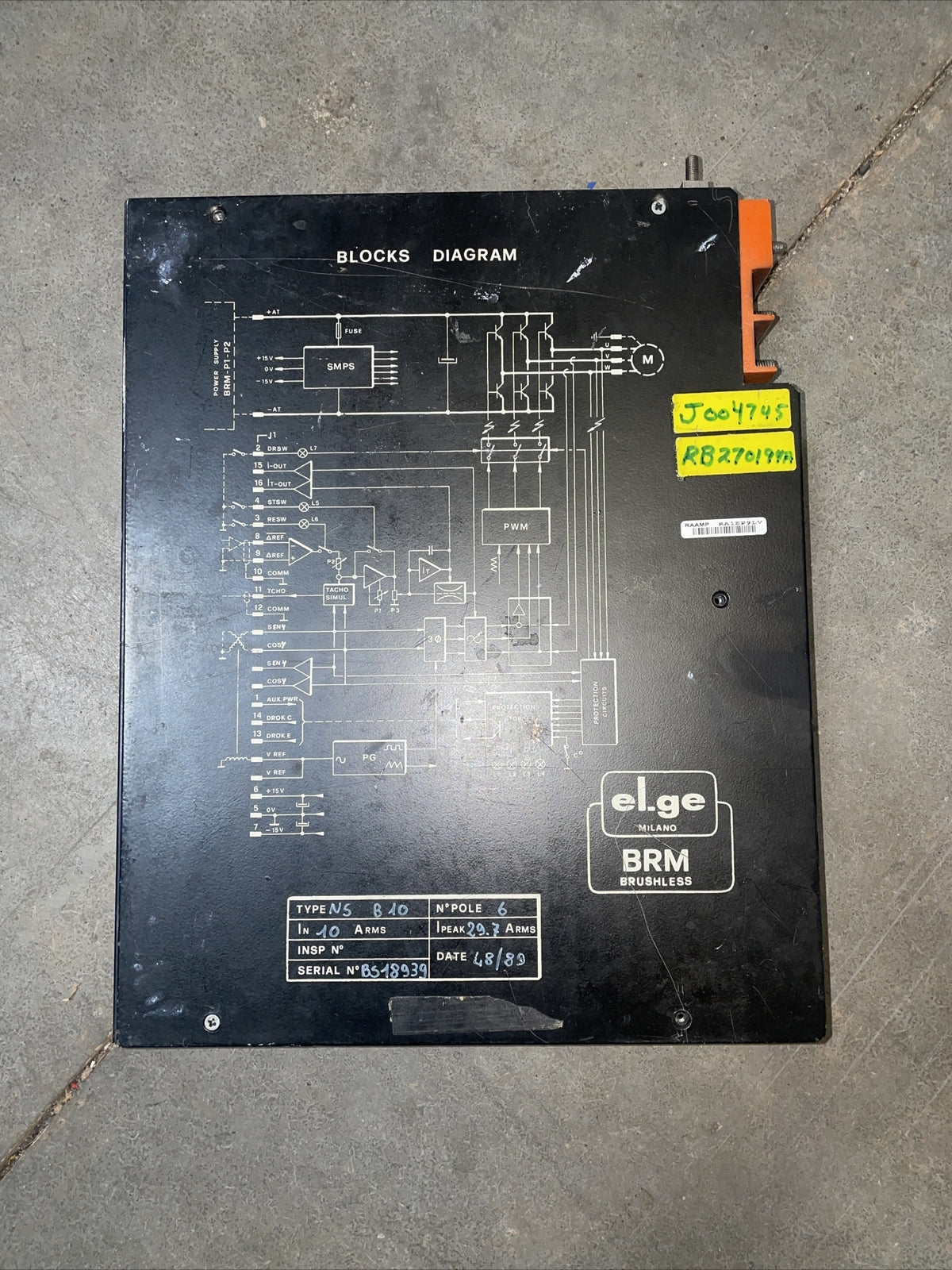 BRM4SB10 -el.ge/Vikers - BRM-4SB10 Dimmer 10A Lot Used @3A