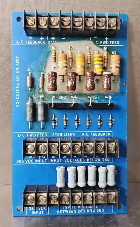 Schneider Emerson 02-744100-02 Circuit Board                             loc3E38