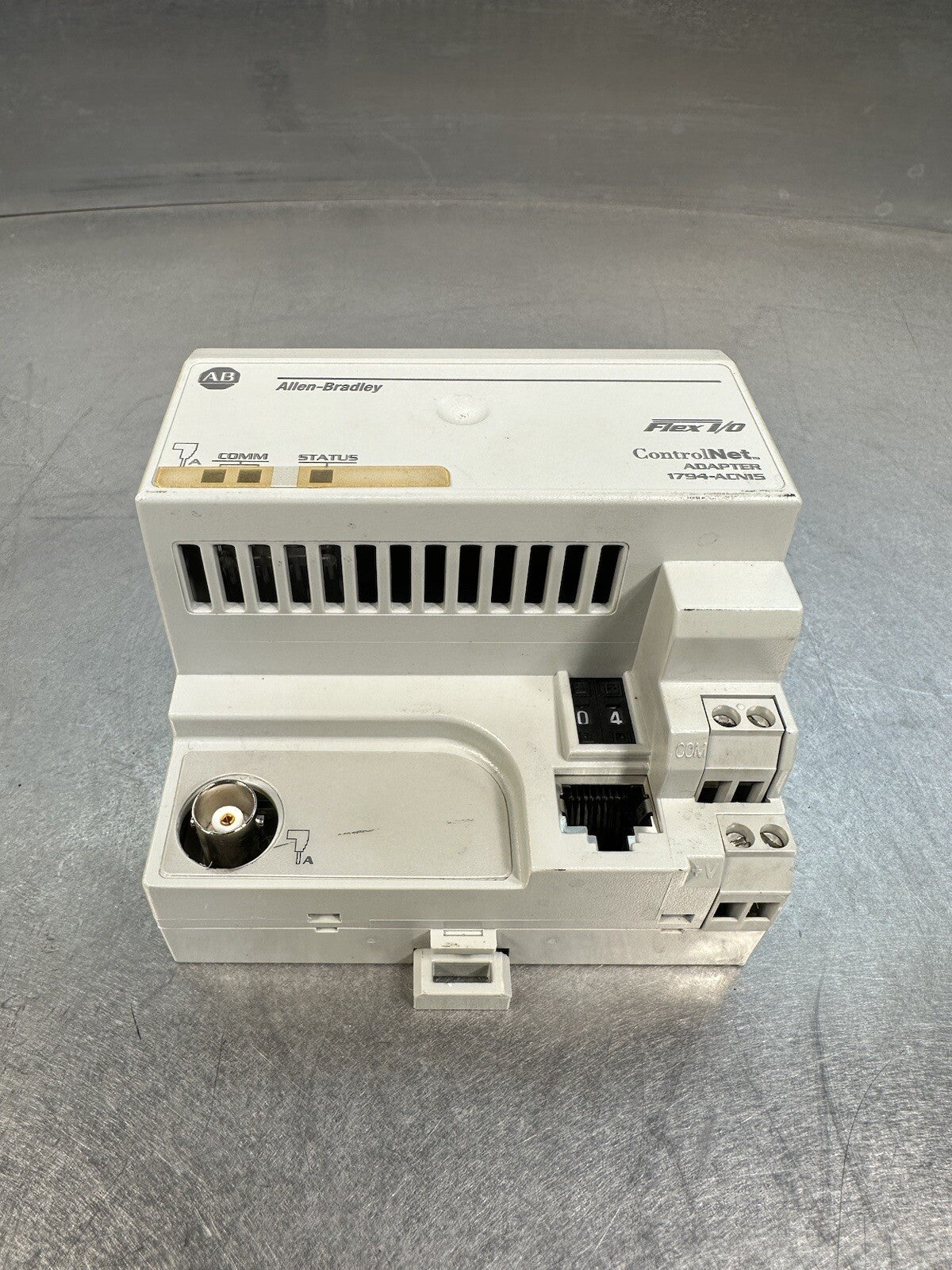 Allen Bradley 1794-ACN15 Flex I/O ControNet 24 VDC Ser. C F/W 4.3 (BIN-1.1.1)