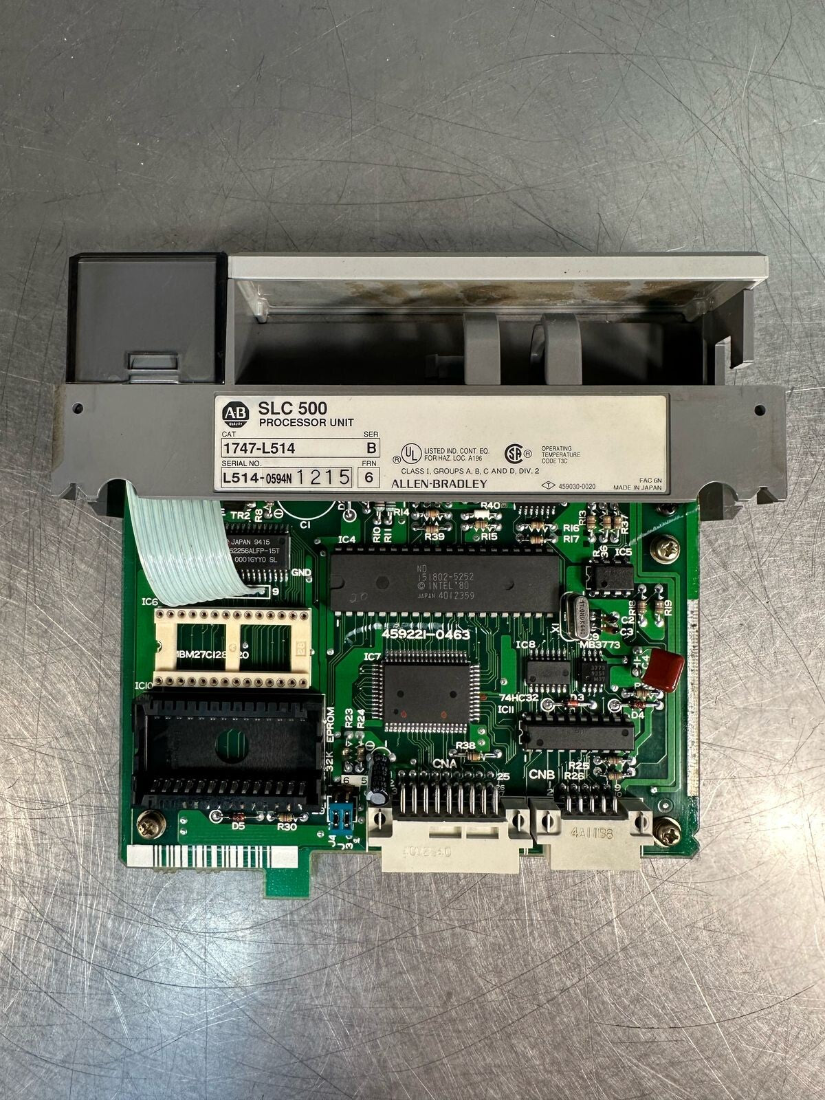 Allen Bradley 1747-L514 /B FRN6  SLC 500 Processor Unit  1747L514 (7.4.1)