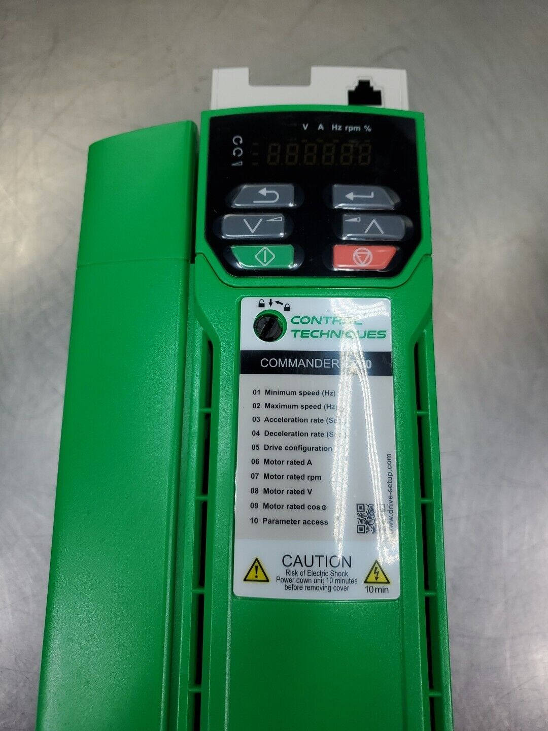 Control Techniques COMMANDER C200 C200-04200176A 5HP Drive.                   1Z