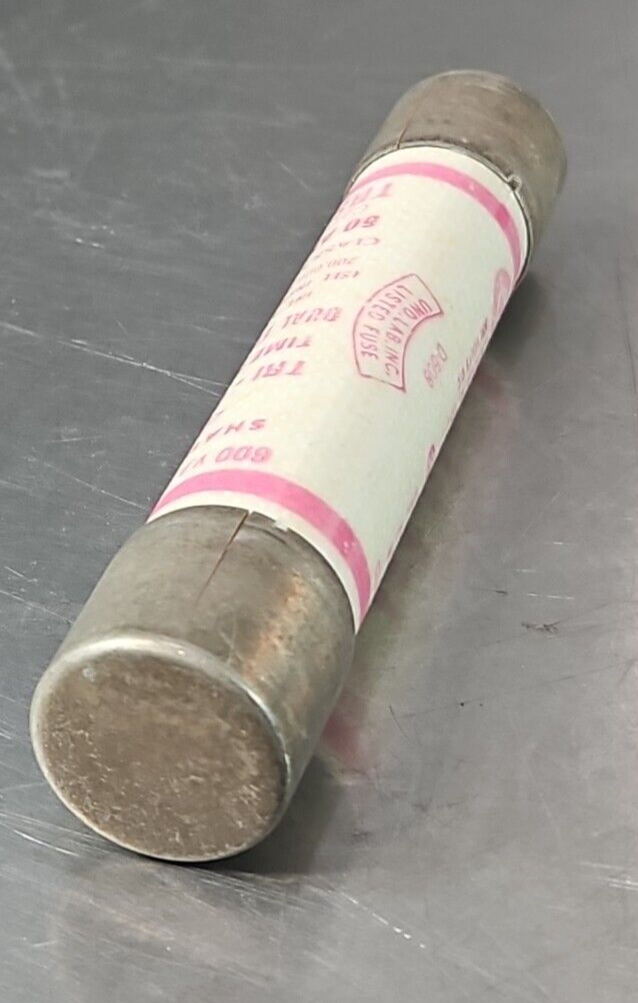 Shawmut TRS50 600V Time DelayY 50 AMP FUSE                               loc4E17