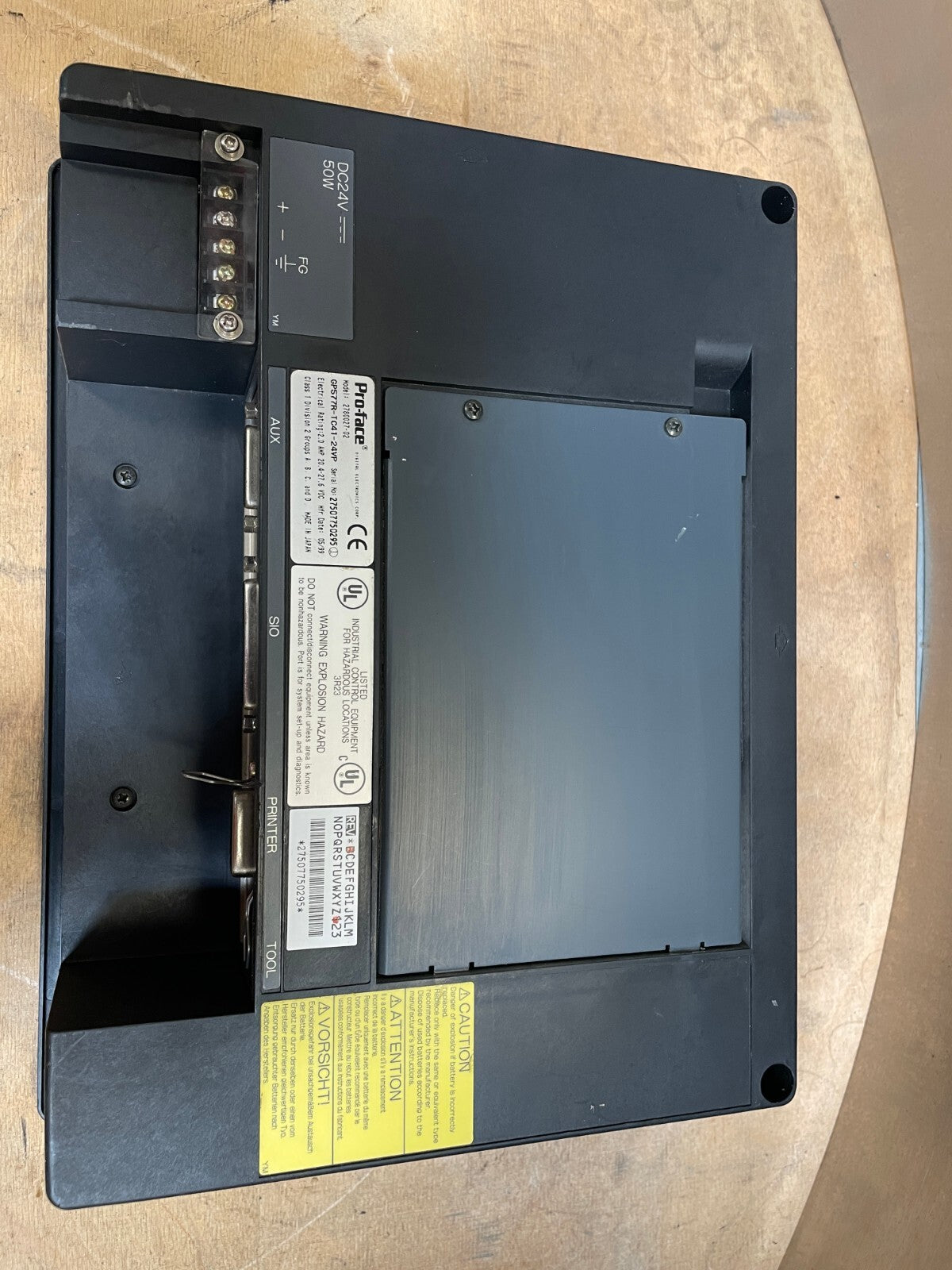 Pro-face 2780027-02 - 10.4" Screen SUNLIGHT READABLE Control Unit Touch Panel