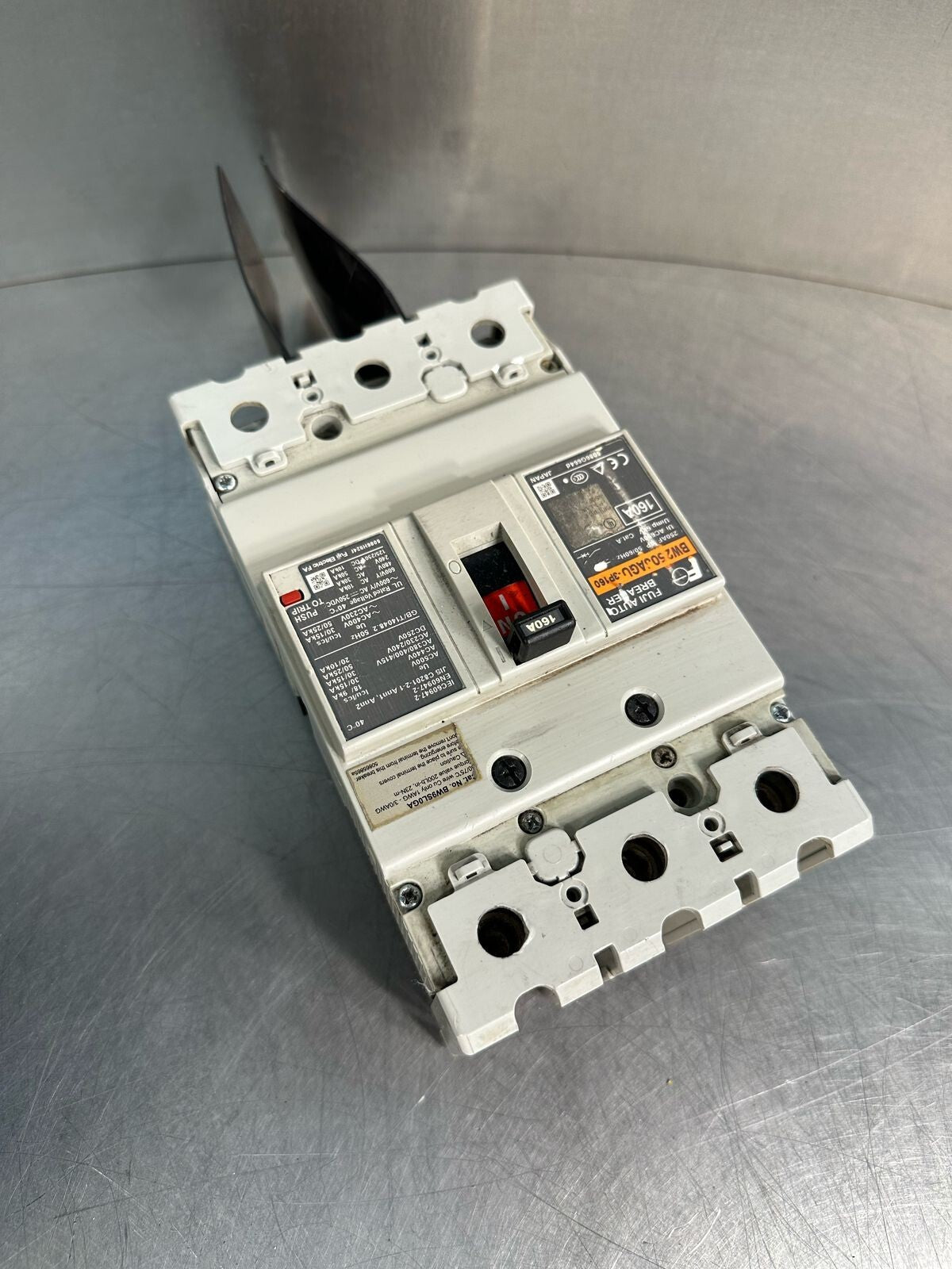 Fuji Auto Circuit Breaker BW250JAGU     BW250JAGU-3P160 BW9SL0GA  (6.2.2)