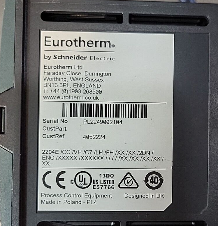 Eurotherm 2204E(BIN354)