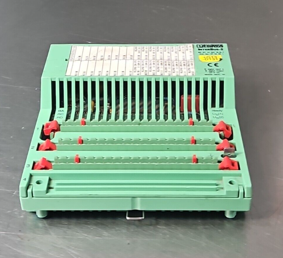 Phoenix Contact IBSRT24DI32-T Interbus-s Digital Input Module           (BIN353)