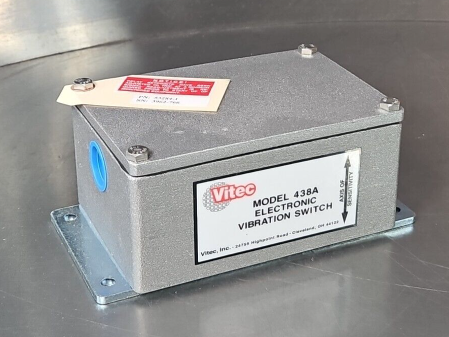 Vitec 438A Electronic Vibration Switch.            Lo4B31