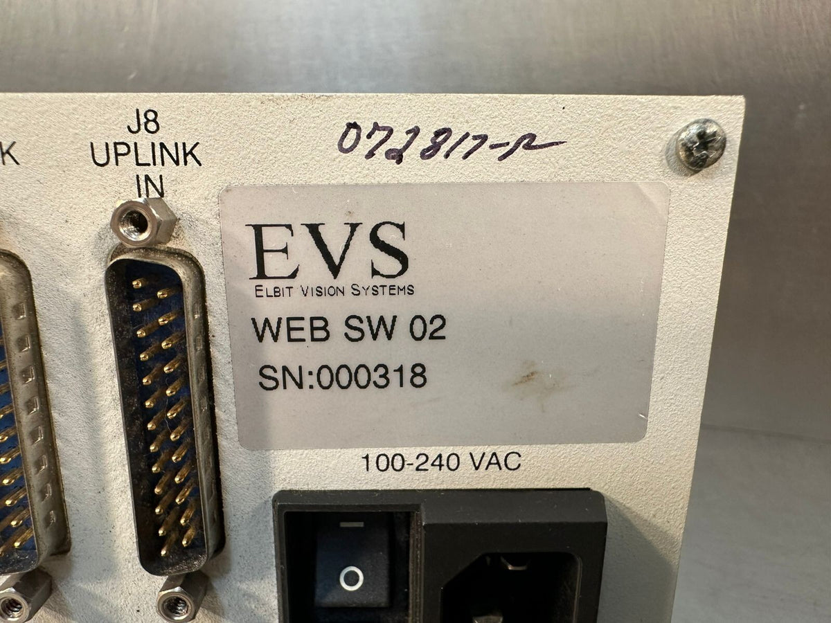 Evs Web Sw-02 Smart Video Camera I/O Box 100-240Vac    (4.2.5)