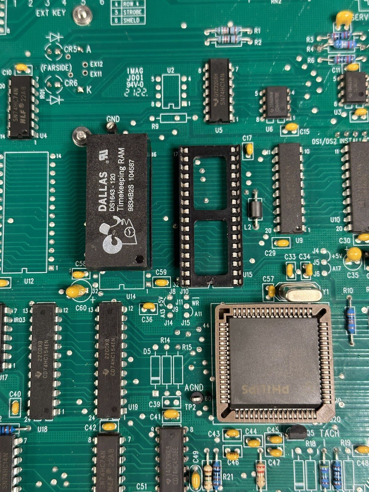 Kistler-Morse 63-1256-02 Microprocessor Control Display Board (BIN1-1.4.2)