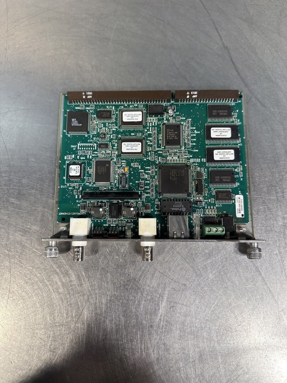 Mettler Toledo D16119600A ControlNet EthernetIP Interface Board (BIN-1.4.2)