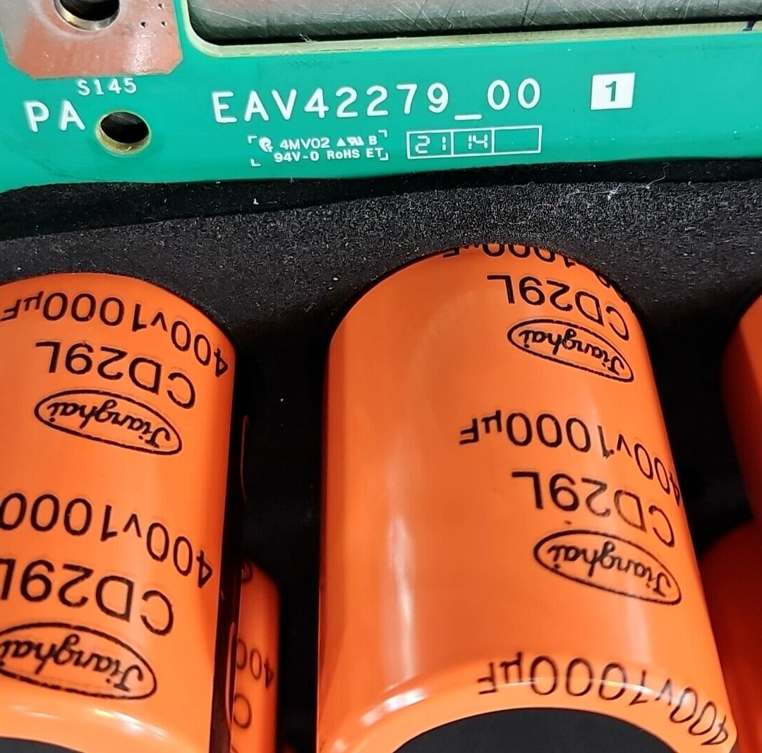 Control Technique EAV 42279-00 capacitor  power board CD29L             (BIN412)