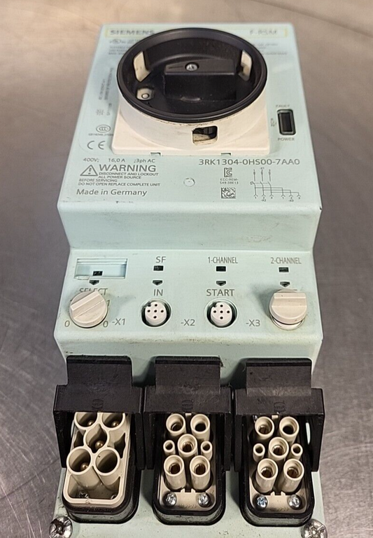 Siemens 3RK1304-0HS00-7AA0  Elec. Starter Soft  F-RSM  (BIN 4.5.4)