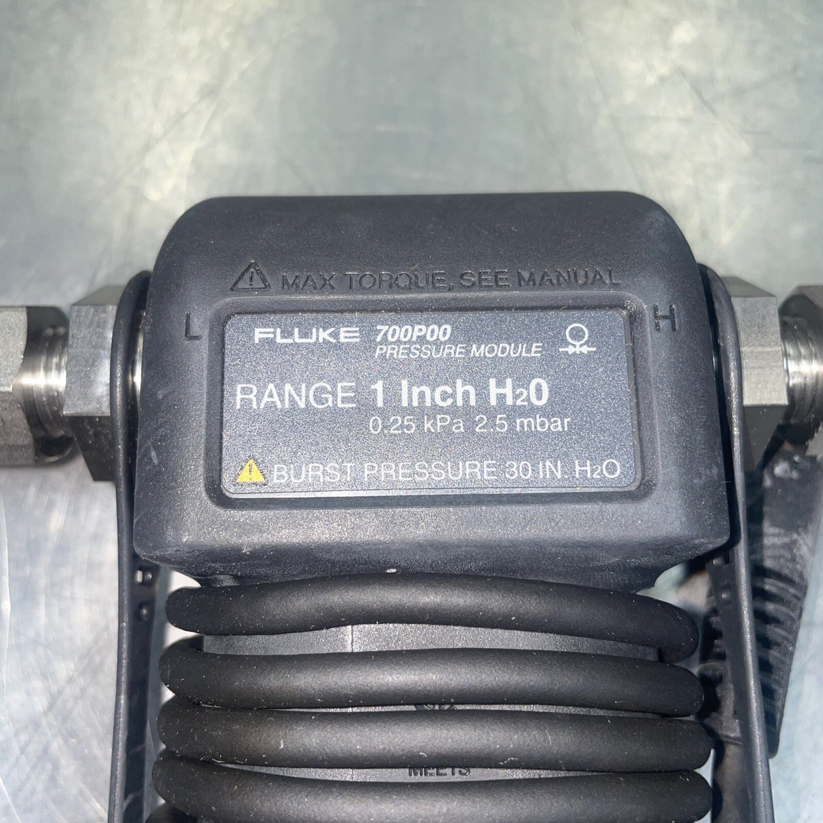 Fluke 700P00 pressure module 0.25 kPa 2.5mbar                                @DH