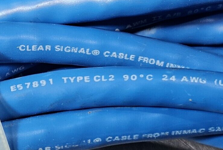 Inmac E57891 Clear Signal Cable Type CL2    25 feet                      loc5E28