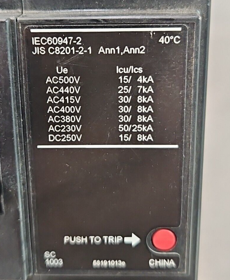 FUJI SA103C BB3ESD-060 60 Amp Auto Breakere 220VAC 50kA                  loc4C13