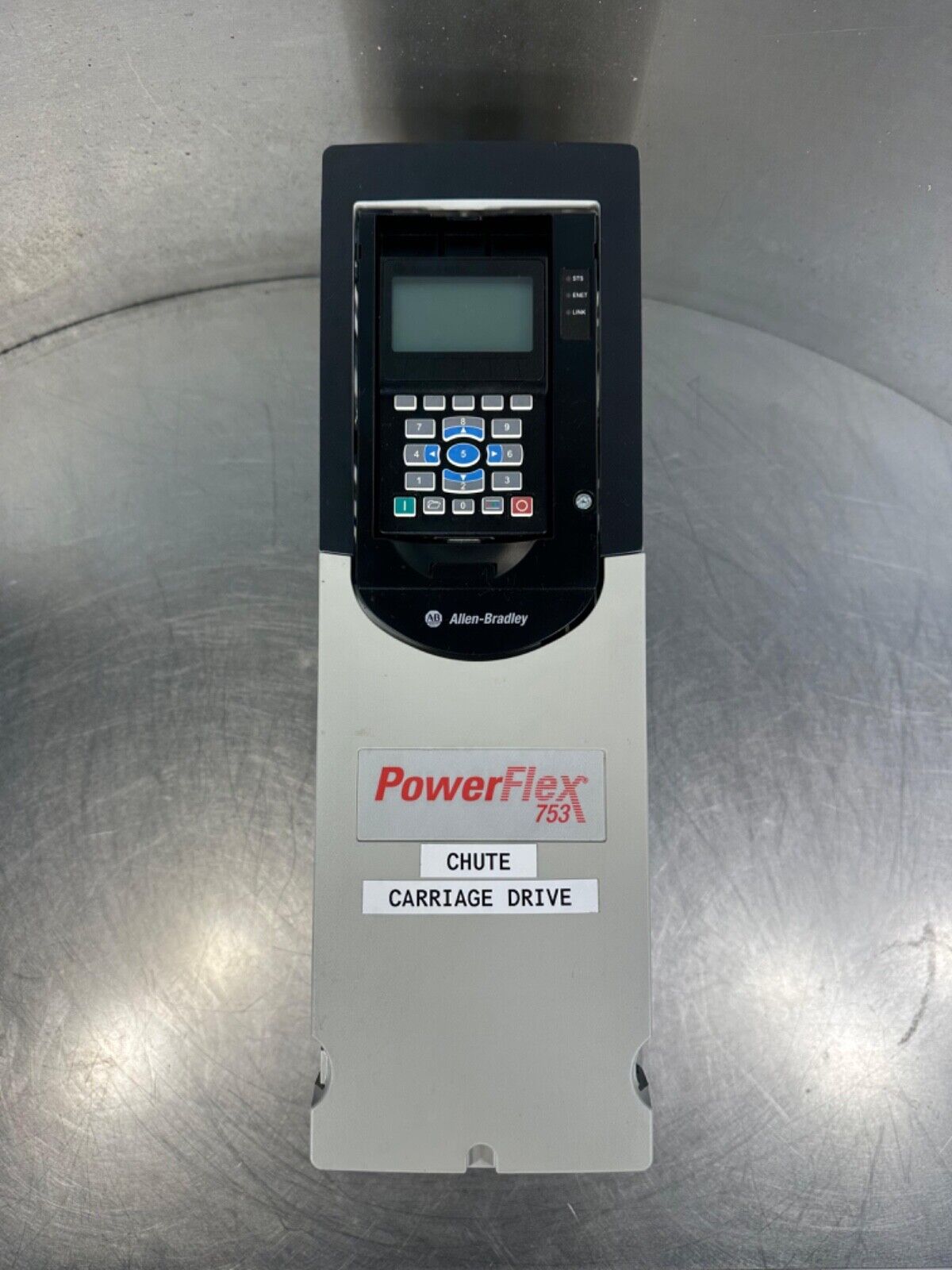 ALLEN BRADLEY POWERFLEX 753 20F11ND5P0AA0NNNNN 3HP AC DRIVE (1D-25)