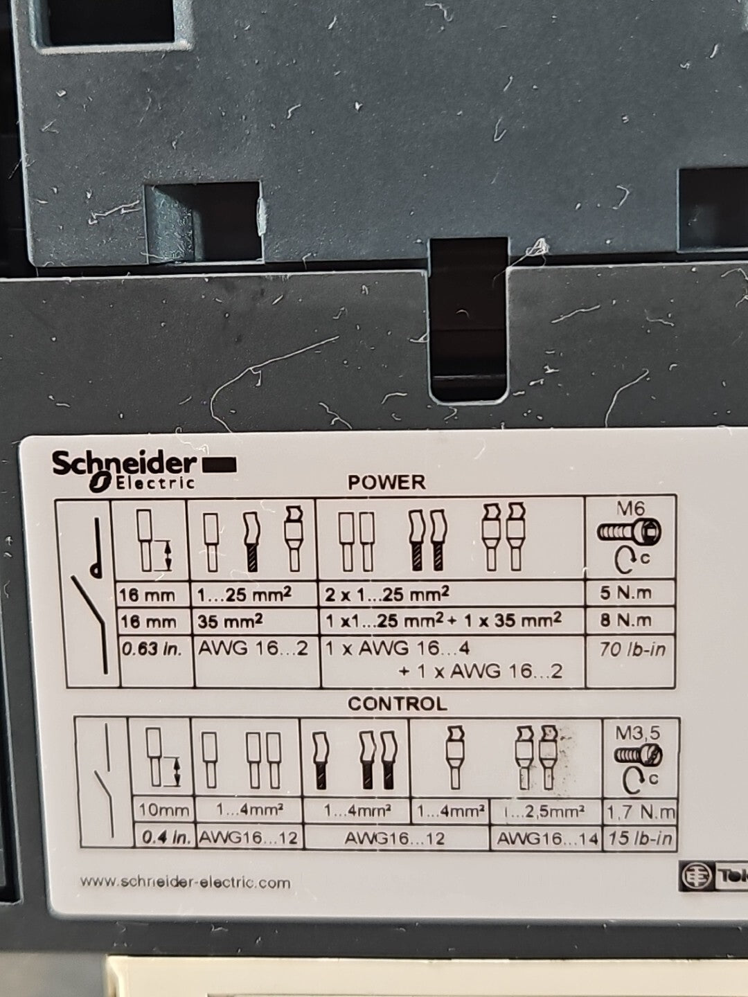 Schneider LC1D50A Coil Contactor 80A                                    (BIN333)