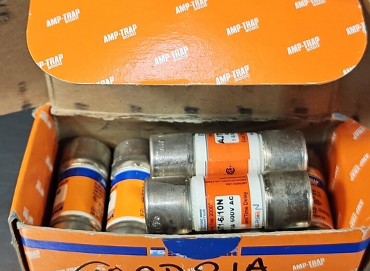Ferraz Shawmut AJT1-6/10N fuse 6/10A 600Vac Lot of 7 (BIN434)