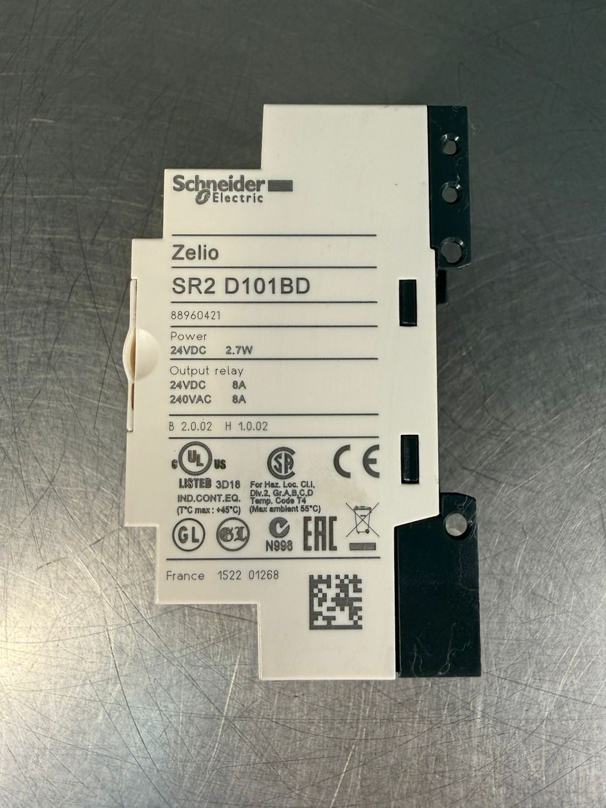 Schneider Electric SR2D101BD / SR2-D101BD  88960421 24Vdc 2.7W     (4.4.5)