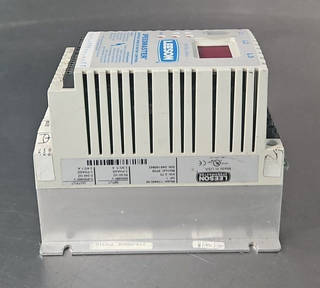 Leeson 174460.00 Speed Master Adjustable Motor Control AC Drive         (BIN645)