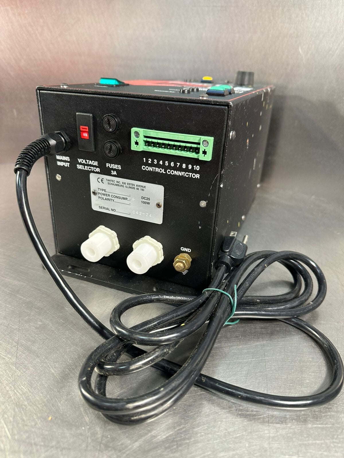 Tantec DC25 3A 100W Electrostatic Charging Generator     (12.4.6)