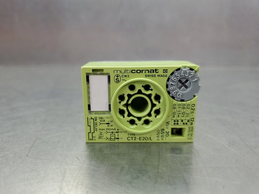 Multicomat CT2-E20/L Time Cube 20-65V Relay Block.                         4D-25