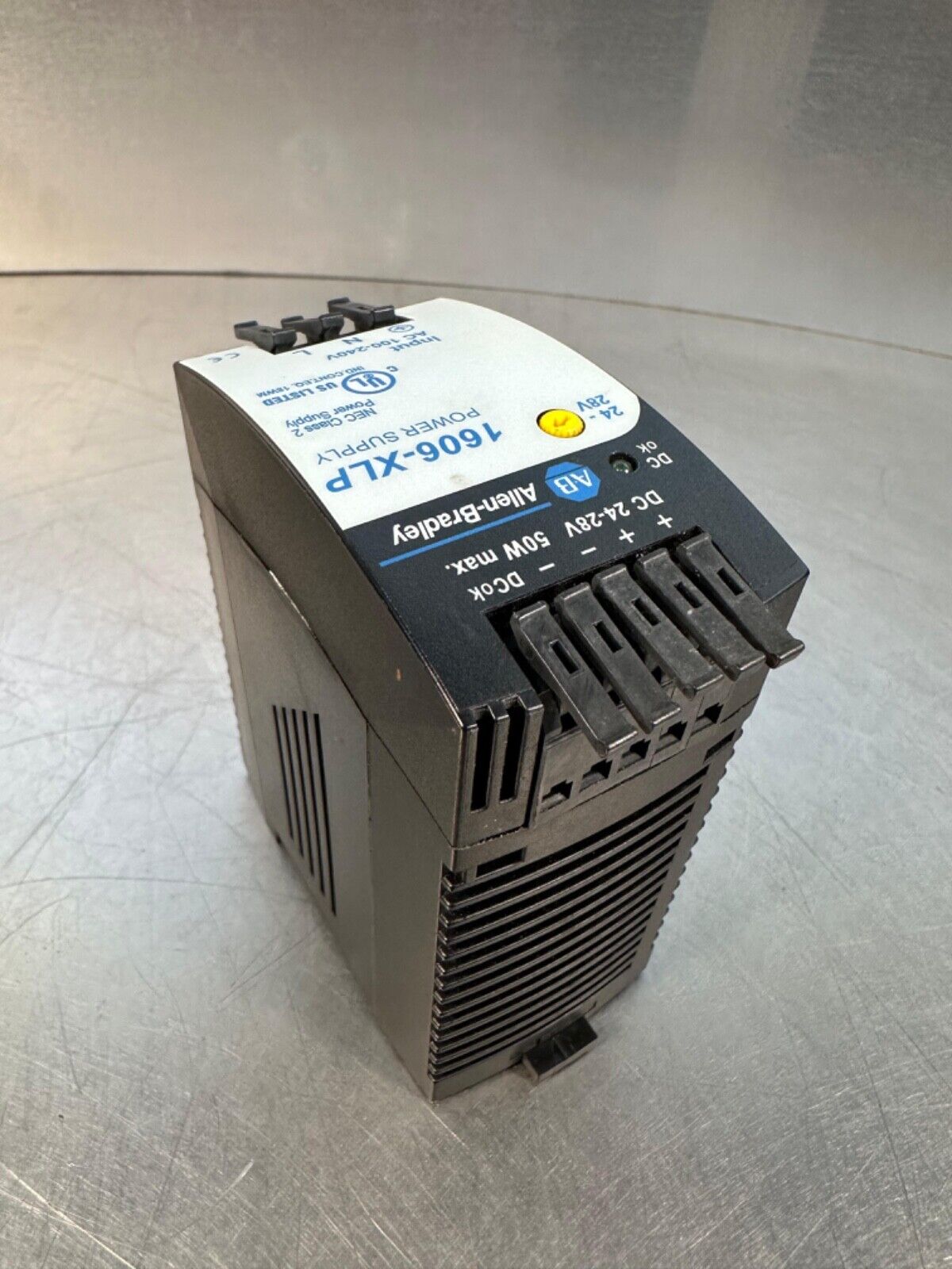 Allen Bradley 1606-XLP50E Ser. A - Power Supply - 50 W, 24 VDC  (4C-39)