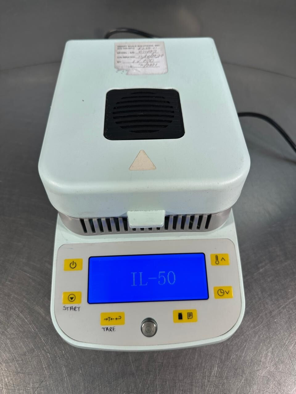 Laboratory Halogen Rapid Moisture Test. IL-50.01 Cap:50g Res.0.01g (12.4.8)