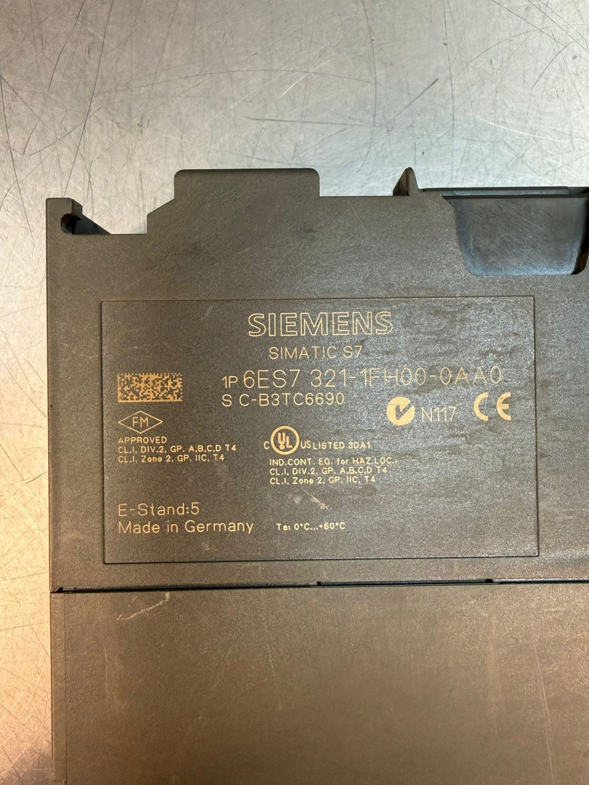 Siemens 6ES7 321-1FH00-0AA0 Input Mod Simatic S7     (5.3.1)
